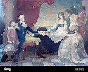 George washington family portrait hi-res stock photography and images ...