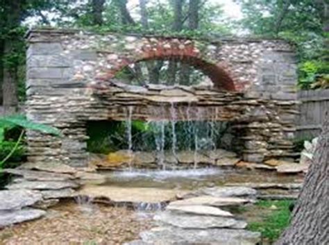 Homemade Diy Waterfall Spillway Creat Your Own Water Feature Water