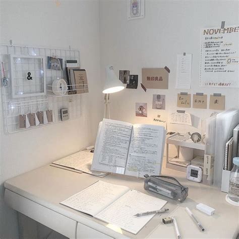Aesthetic Minimalist Desk Decor Pikolren