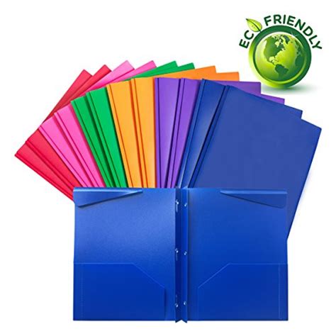 Top 10 Best Plastic Folder With Prongs And Pockets Which Is The Best