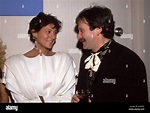 Robin Williams and Marsha Garces during American Cinemateque Moving ...