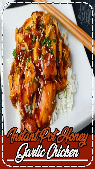 Instant Pot Honey Garlic Chicken Healthy Living And Lifestyle