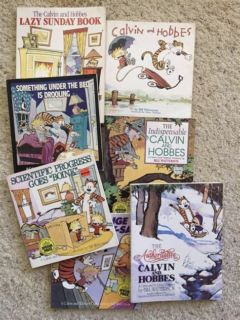 My Collection Of Calvin And Hobbes Books Rnostalgia