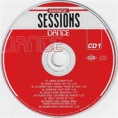 Dance Sessions 4 Cds 1997 Max Music Ellodance