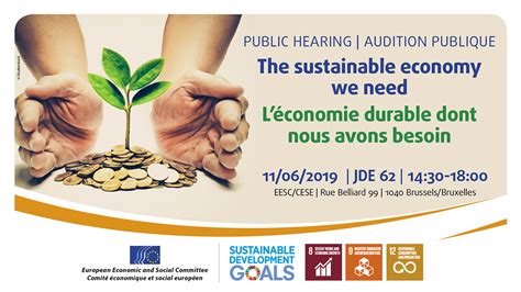 The Sustainable Economy We Need European Economic And Social Committee