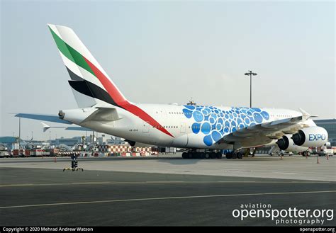 A6 Evh Emirates Airbus A380 842 At Dubai International Airport Dxb