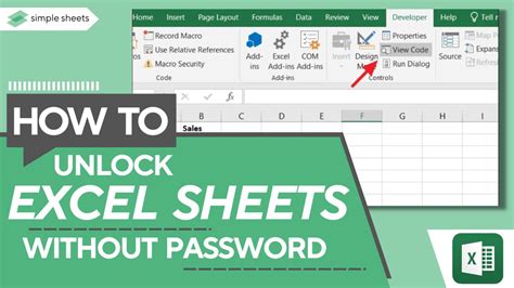 Quick Guide How To Unlock Excel Sheet Without Password