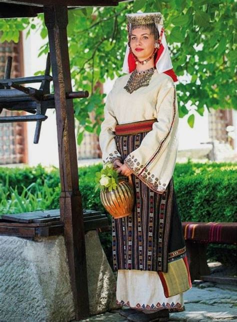 Bulgaria Traditional Outfits Beautiful Costumes Bulgarian Women