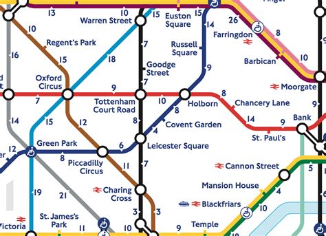 The Tube Transport For London Releases Official Tube Map Featuring Walking Times Between