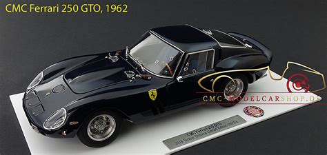 Maybe you would like to learn more about one of these? CMC Ferrari 250 GTO, 1962 Midnight Blue, 4. Collectors ...