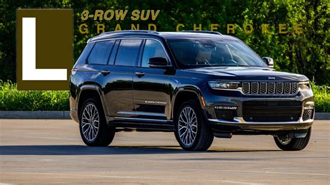 New 3 Row Contender Jeep Grand Cherokee L Summit Reserve 4x4 Youtube