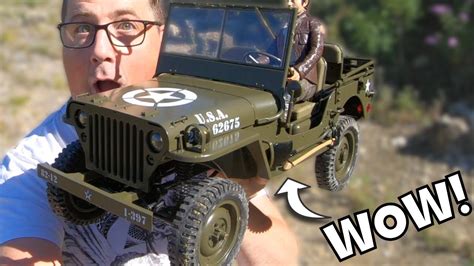 Rc 16 Willys Mb Military Jeep 4x4 Rtr Ph