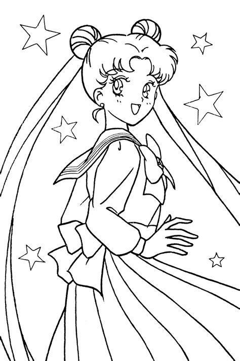 Sailor Moon Coloring Book Xeelha En 2020 Libro De Colores Cómo