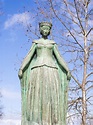 Statue Of Eleanor Of Viseu In Beja Stock Photo - Image of eleanor, beja ...