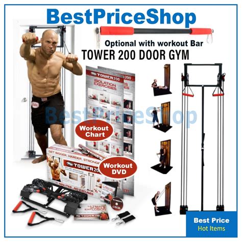 Bps Tower 200 Full Body Power Explosion With Workout Dvd And Chart Best