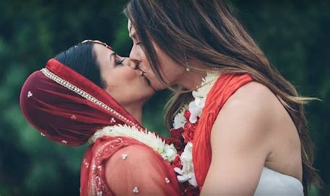 lgbtq pride month 2017 this video of the first indian lesbian wedding in the us is melting our