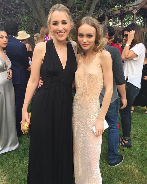 Lily Rose Depp Went Braless At Prom