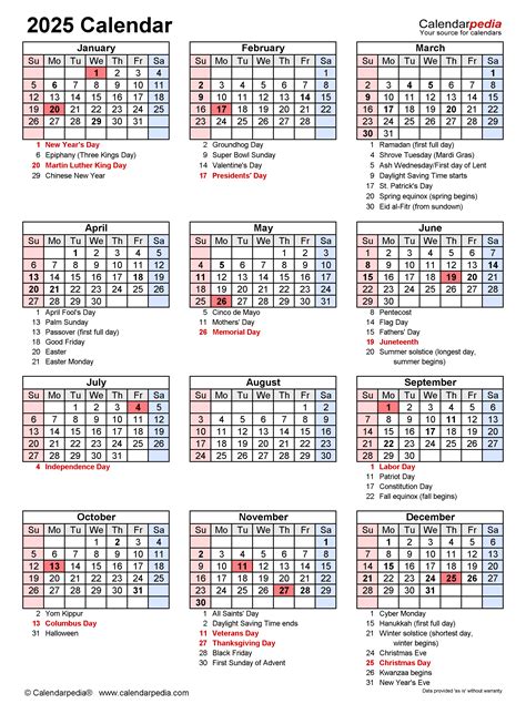 Calendar 2025 Holiday Malaysia Susie Clarette