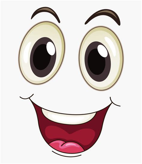 Mouth Happy Eye Cartoon Face Free Download Png Hd Clipart Cartoon