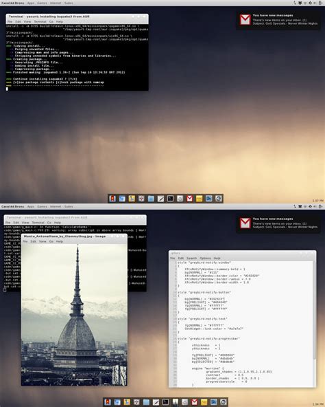 Arch Linux Desktop Screenshot 160912 By Artt M On Deviantart
