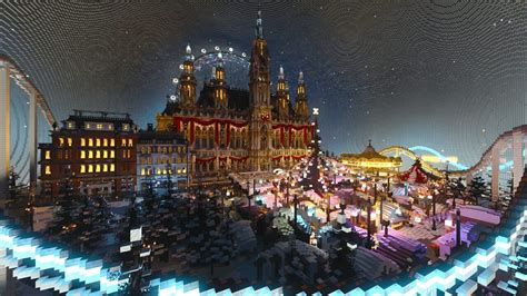 These Christmas Themed Minecraft Maps Were Made For Charity