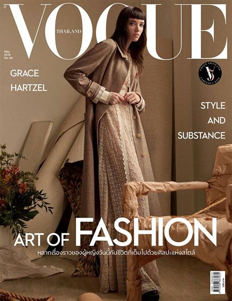 Grace Hartzel By Natth Jaturapahu For Vogue Thailand May 2018 Vogue