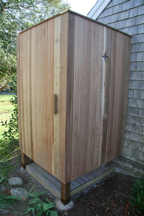 An Old Farm Building An Outdoor Shower