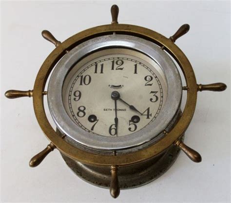 Seth Thomas Brass Ships Bell Clock Price Guide