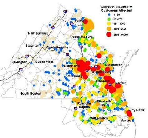 2nd Largest Power Outage In Virginias History