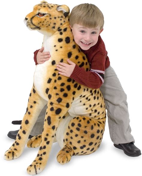 Buy Cheetah Giant Stuffed Animal Plush Melissa And Doug At Mighty Ape Nz