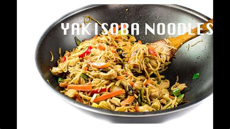 Yakisoba Noodles Chefjarcom Youtube