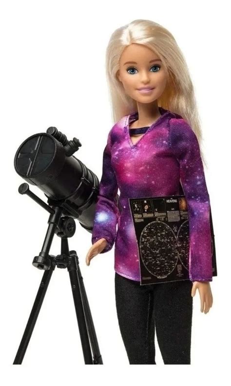 Muñeca Barbie Astrofísica National Geographic Con Telescopio Envío Gratis
