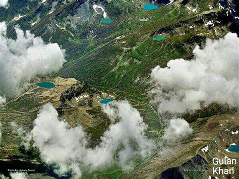 Fantastic Beauty Of Aerial View Of Kaghan Naran Swat Valley Khyber