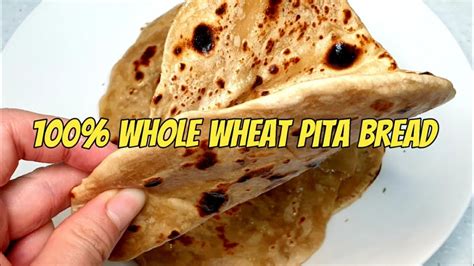 후라이팬으로 건강하고 날씬한 통밀 피타브레드 만들기 로티 난 Naan How To Make Pita Bread Youtube