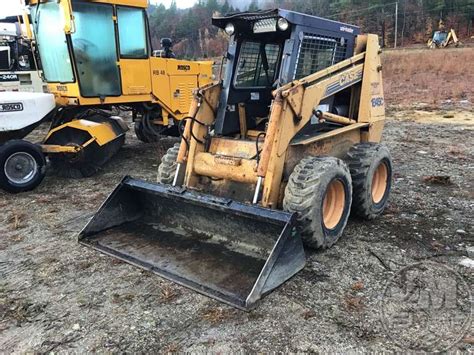Case 1845c Skid Steer Sn Jf0162582 Canopy Jeff Martin Auctioneers Inc
