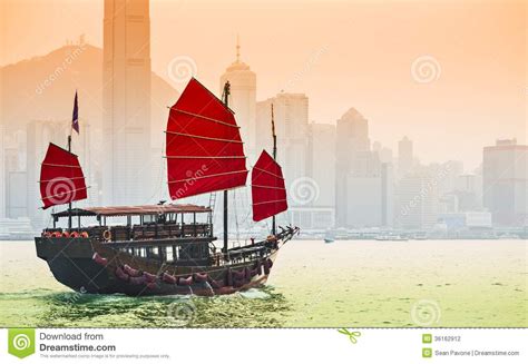 Nave Del Ciarpame In Hong Kong Fotografia Stock - Immagine di kong, posto: 36162912