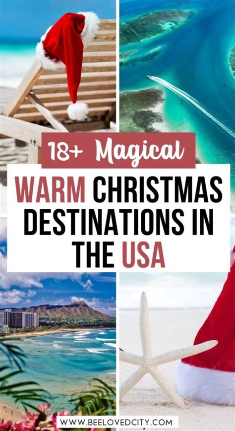 18 Festive And Best Warm Christmas Destinations In The Usa Beeloved City