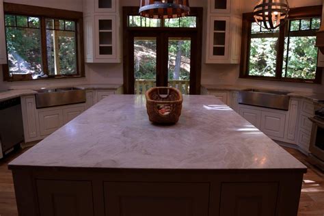 Taj Mahal Leathered Quartzite Kitchen Traditional Kitchen Other