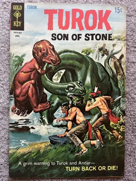Turok Son Of Stone 65 Vgf 1st Series 1969 1st Print Gold Key