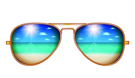 Creative Sunglasses Aviator Illustration Sunscreen Sun Glass Png On Picsart Clipart Full