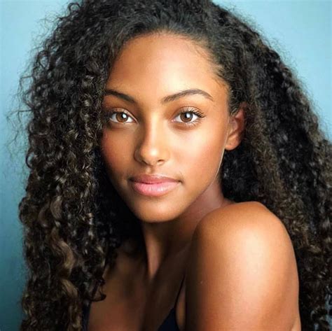 Top Black Models Curly Hair Styles Biracial Women Beauty