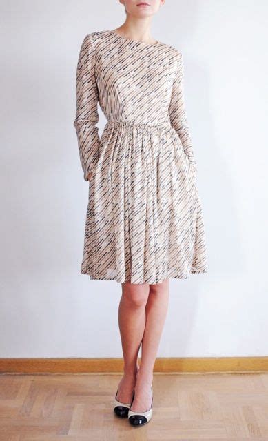Irina 36 Retro Vintage Dresses With Sleeves Long Sleeve Dress