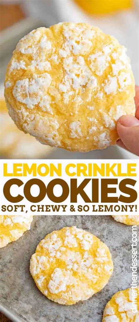 Christmas cookie recipes can be easy. Lemon Cookies - Dinner, then Dessert