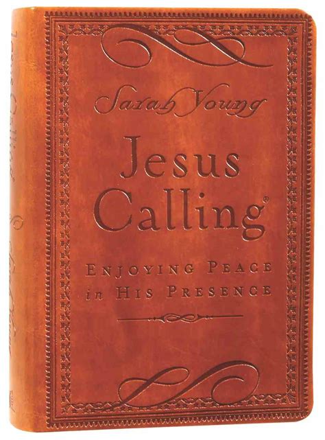 Jesus Calling Deluxe Edition Brown By Sarah Young Koorong