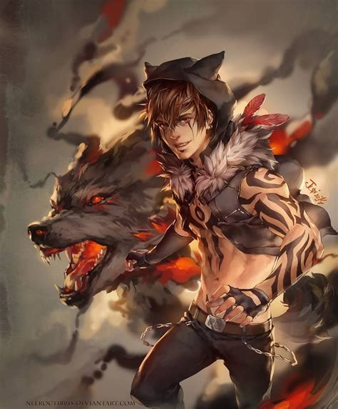 Warning Im A Wolf Trapped In A Human Body Illustration By Jurikoi