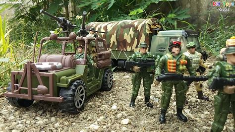 Toys Soldiers Action Figure Army Truck Military Vehicles Youtube