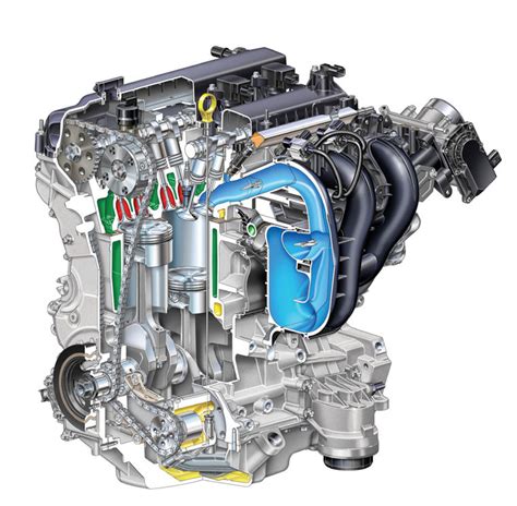 2006 Ford Fusion 23l 4 Cylinder Duratec Engine Picture Pic Image