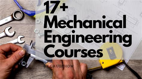 Online Course Mechanical Engineering Infolearners