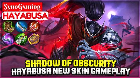Hayabusa Shadow Of Obscurity Mysterious New Skin Gameplay [ Synogxming Hayabusa ] Mobile