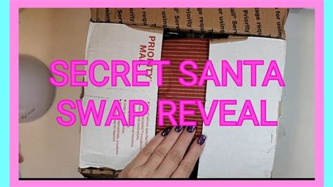 🎄 Secret Santa Swap Reveal 🎄 Youtube
